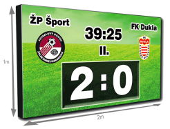 Ecran led 1000 x 2000 mm - SPORTLINE - Outdoor