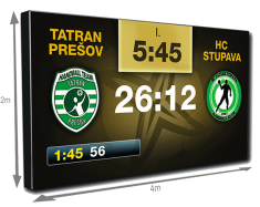 Ecran led 2000 x 4000 mm - SPORTLINE - Indoor