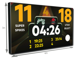 Ecran led 3000 x 4000 mm - SPORTLINE - Indoor