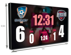 Ecran led 500 x 1000 mm - SPORTLINE - Indoor