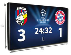 Ecran led 6000 x 9000 mm - SPORTLINE - Outdoor
